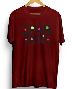 Spartans T shirts Maroon