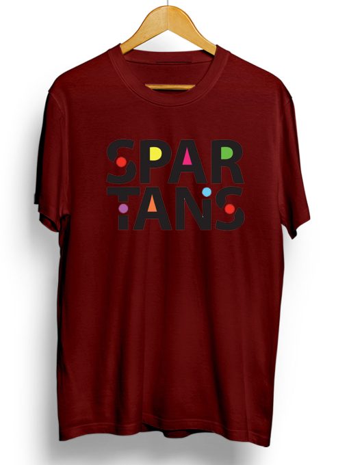 Spartans T shirts Maroon