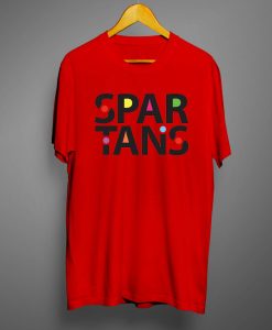 Spartans T shirts Red