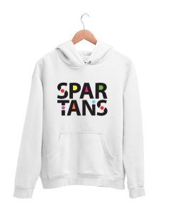 Spartans White Hoodie