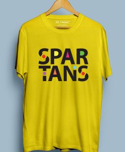 Spartans T shirts Yellow