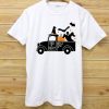 Women Truck 90s Happy Halloween Fall T shirts