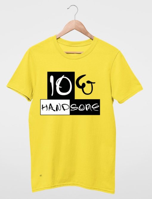 57 and fabulous T shirts Yellow