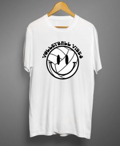 Volleyball vibes T shirts