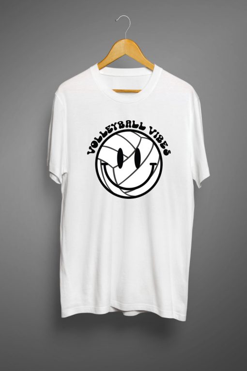 Volleyball vibes T shirts