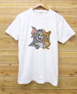 Womens Tom Jerry Cartoon Printed Summer T-Shirts