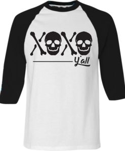 XOXO Y'all Raglan T shirts