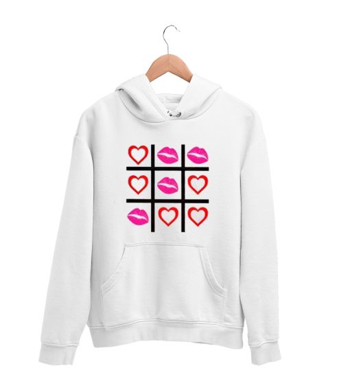 Kiss Tic Tac Toe Hoodie