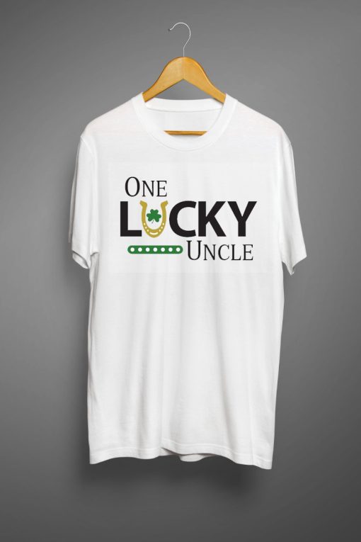 One lucky uncle T shirts