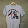 Baseball Grey T shirts