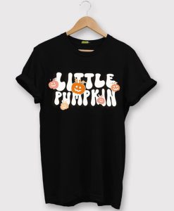 Little Pumpkin Black T shirts