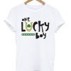 One lucky boy T shirts