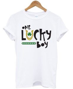 One lucky boy T shirts