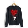 Snoopy Love Sweashirts