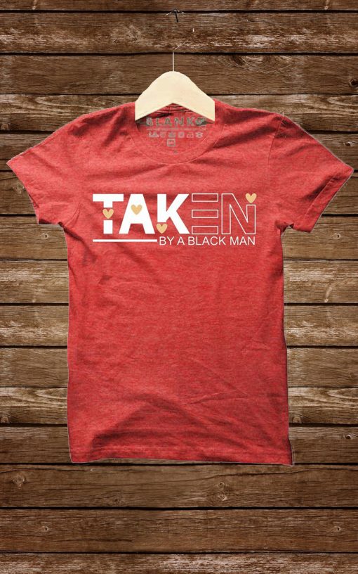 Taken by a black man T shirts