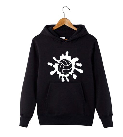 Volleyball Splat Hoodie