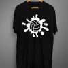 Volleyball Splat T shirts