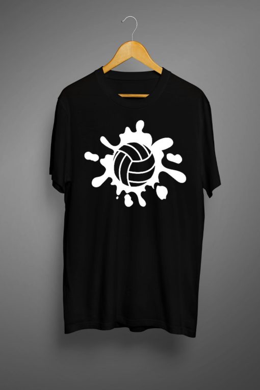 Volleyball Splat T shirts