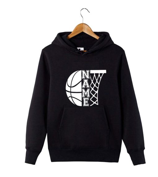 Your Name Basketball Hoodie