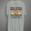 Funny Baseball Coach Gifts Baseball Coaching T-shirt