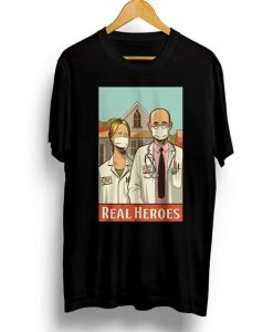 Real Heroes COVID 19 Coronavirus T-shirt