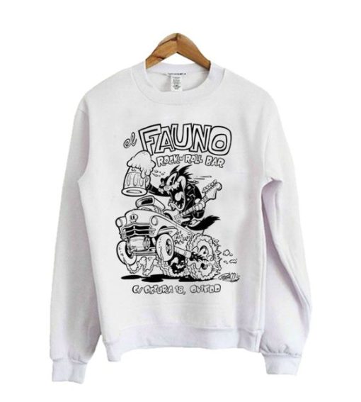 Fauno Rock n Roll Bar Sweatshirt