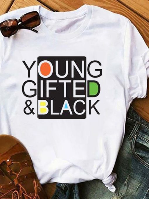 Young Gifted and Black T shirts