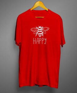 Happy Printed Bee KindT-shirt