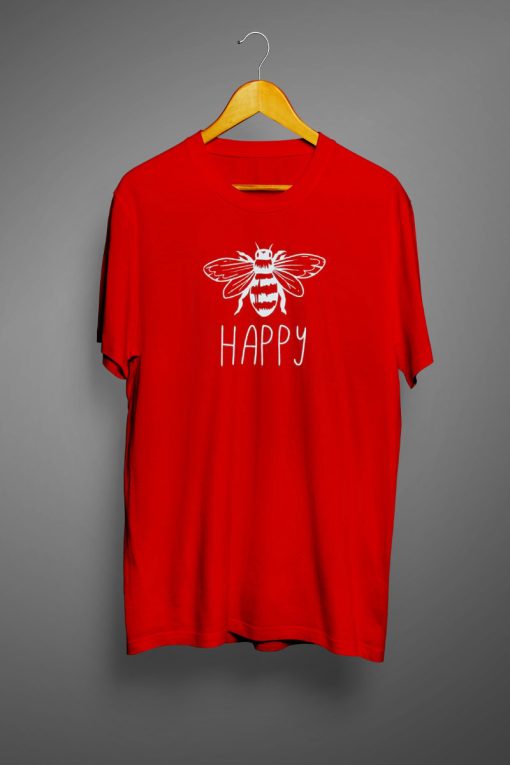 Happy Printed Bee KindT-shirt