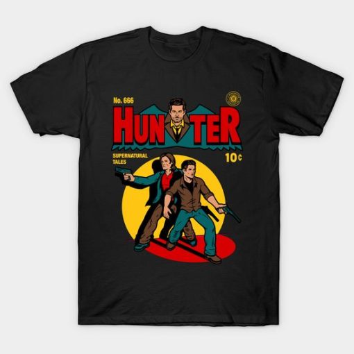 Hunter Comic T Shirt