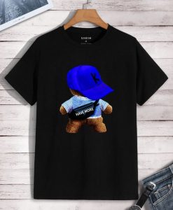 Men Cartoon And Letter Graphic T shirts