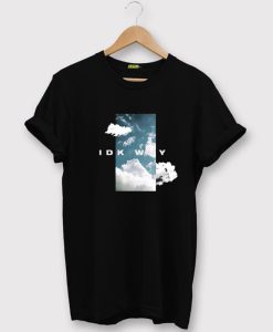 Men Cloud & Letter Graphic T shirts