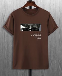 Men Figure & Slogan Graphic T shirts