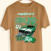 Guys Car And Letter Graphic T shirts