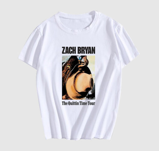 Zach Bryan The Quittin Time Tour 2024 t-shirt