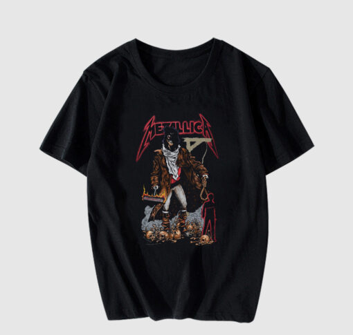 Metallica 1992 Black Unforgiven T Shirt