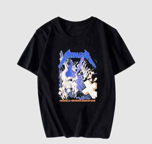 Metallica Tonight In Chicago T Shirt